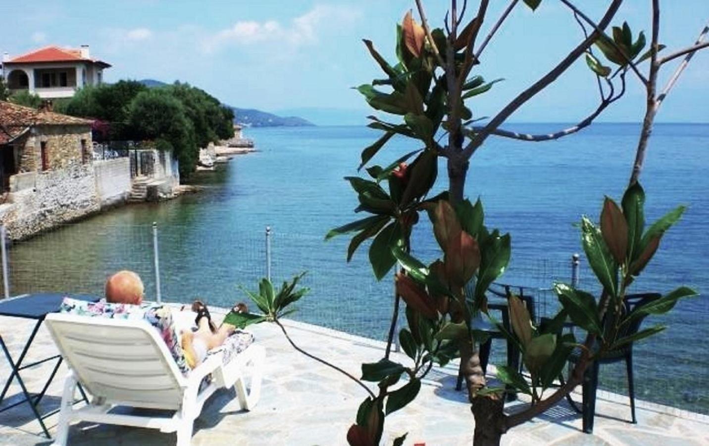 Little Bit Of Heaven Villa Sourpi ภายนอก รูปภาพ